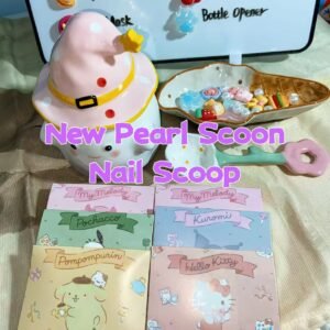 New Pearl Spoon Nail Scoop